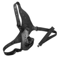 DeSantis Gunhide 11Z CEO Left-Handed Shoulder Holster for Glock 17, 19, 22, 23