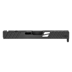 Double Black RMR Optic Ready Stripped Slide for Gen 3 Glock 19 Pistols
