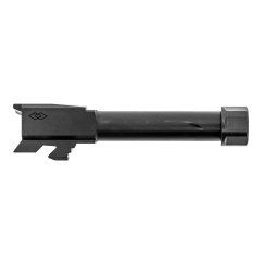 Double Black Threaded Barrel for Glock 43 Pistols - 1/2x28
