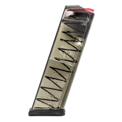 ETS .40 S&W 16-Round Magazine Carbon Smoke for Glock Pistols