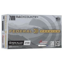 Federal 7mm Backcountry Ammo 170gr Terminal Ascent 20 Rounds