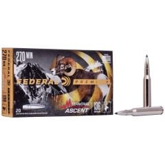 Federal Premium Terminal Ascent .270 Winchester Ammo 136gr Slipstream 20 Rounds