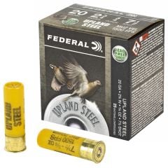 Federal Upland Steel 20 Gauge Ammo 2.75" #7.5 3/4oz 25-Round Box