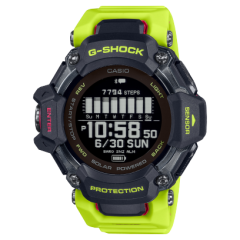 G-Shock Move Series GBDH2000-1A9 Solar Powered Wrist Watch With GPS & Heart Rate Monitor Yellow
