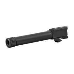 Grey Ghost Precision Match Grade Threaded Barrel for Gen 3-4 Glock 19 Pistols