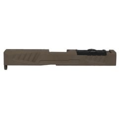Grey Ghost Precision Optic Ready V5 Stripped Slide for Gen 5 Glock 19 Pistols