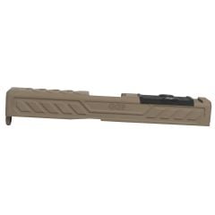 Grey Ghost Precision Optic Ready V6 Stripped Slide for Gen 3 Glock 19 Pistols
