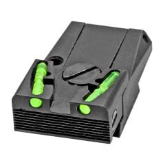 Hi Viz Litepipe Adjustable Rear Sight with Interchangeable Litepipes for Ruger Mark I-IV / 22/45