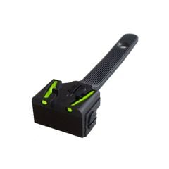 HiViz LitePipe Adjustable Rear Sight with Interchangeable LitePipes for Smith & Wesson Revolvers