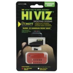 Hi Viz LiteWave H3 Front Sight with Interchangeable Litepipes for Ruger Mk I-IV / 22/45, Browning Buck Mark