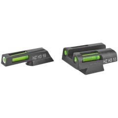 Hi Viz Litewave H3 Tritium / Litepipe Night Sight Set for CZ 75, 85, P-01