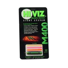 Hi Viz Wide Magnetic Front Sight with Interchangeable Litepipes for Ribbed Shotguns