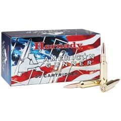 Hornady American Gunner 6.5 Creedmoor 140gr BTHP Match Ammo 50 Rounds