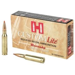 Hornady Custom Lite 7mm-08 Remington Ammo 120gr SST 20 Rounds