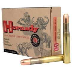Hornady Dangerous Game 3.25" .470 Nitro Express Ammo 500gr DGS 20 Rounds