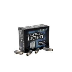 Liberty Ammunition Ultra-Light 9mm +P Ammo 50gr HP 20 Rounds