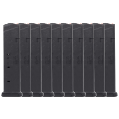 10 Pack of Magpul PMAG GL9 9mm 21-Round Magazines for Glock Pistols