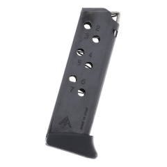 Mec-Gar Walther PPK .32 ACP 7-Round Blued Steel Magazine with Finger Rest