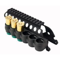 Mesa Tactical SureShell 6-Shot Side Saddle with Picatinny Rail for Remington 870