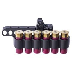 Mesa Tactical SureShell 6-Shot Side Saddle with Trijicon RMR Reflex Mount for Benelli M4