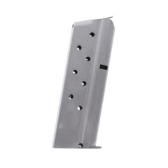 Metalform 1911 Officer .38 Super Stainless Steel 8-Round Magazine w/ Welded Base Plate / Flar Follower