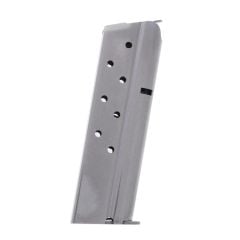 Metalform Standard 1911 Government .40 S&W Stainless Steel 8-Round Magazine w/ Welded Base Plate / Flat Follower