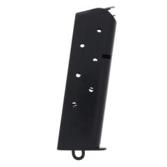 Metalform Standard 1911 Government .45 ACP Cold Rolled Steel 7-Round Magazine with Lanyard Loop, Welded Base Plate, Flat Follower