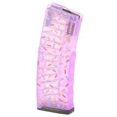 Amend2 AR-15 .223 / 5.56 30-Round MOD-C Translucent Magazine - Translucent Pink with Sprinkles