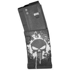 Mission First Tactical EXD AR-15 .223 / 5.56 30-Round Punisher Skull Splatter White Magazine