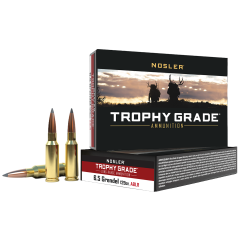 Nosler Trophy Grade Long Range 6.5 Grendel Ammo 129gr AccuBond LR 20 Rounds