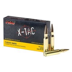 PMC X-Tac 7.62x51mm NATO Ammo 147gr FMJBT 20 Rounds