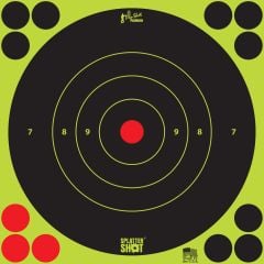 Pro-Shot Products SplatterShot 8" Bullseye Adhesive Target 6-Pack