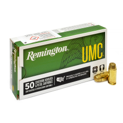 Remington UMC 40 S&W Ammo 165gr FMJ 50 Rounds