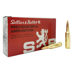 Sellier & Bellot 6.5 Creedmoor Ammo 142gr HPBT 20 Rounds