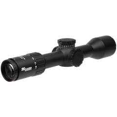 Sig Sauer WHISKEY6 3-18x44mm Rifle Scope with Quadplex Reticle