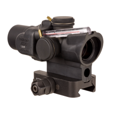 Trijicon 1.5x16s Low Mount Compact ACOG Scope With Illuminated Ring and 2 MOA Center Dot
