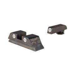 Trijicon Bright & Tough Tritium Night Sights for Glock 20 / 21 / 40 Pistols