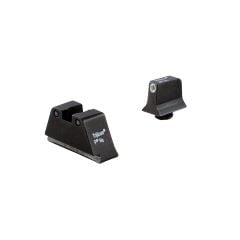 Trijicon Tritium Suppressor Height Sights Glock 17 / 19 / 22 / 34 Black Rear
