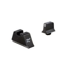 Trijicon Tritium Suppressor Height Sights Glock 20 / 21 / 41 Black Rear