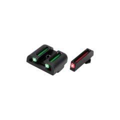 Truglo Brite Site Fiber Optic Sights for Glock Pistols Chambered in 9mm, 40 S&W, 357 Sig
