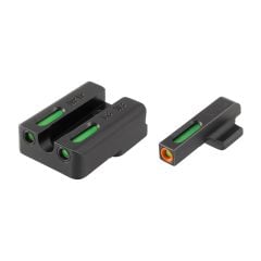 Truglo Brite Site TFX Pro Tritium / Fiber Optic Sights For HK VP9, VP40, P30, P30SK, P30L, HK45 Tactical