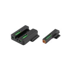 Truglo Brite Site TFX Pro Tritium / Fiber Optic Sights for Smith & Wesson Shield Pistols