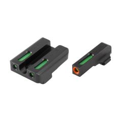 Truglo Brite Site TFX Pro Tritium / Fiber Optic Sights for Sig Sauer #6 Front / #8 Rear