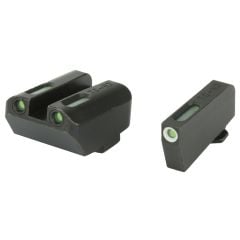 Truglo Brite Site TFX Tritium/Fiber Optic Night Sights for Glock Pistols in 9mm, 40 S&W, 357 Sig