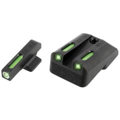 Truglo Brite Site TFX Tritium / Fiber Optic Sights for 1911 Officer Pistols