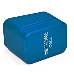 Warne Scope Mounts +5 / +4 Extended Base Pad for Glock 19 / 23 - Blue