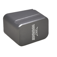 Warne Scope Mounts +5 / +4 Extended Base Pad for Glock 19 / 23 - Gray