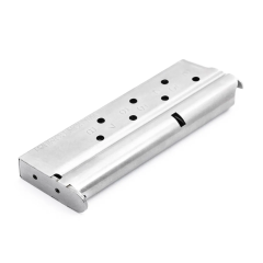 Wilson Combat 1911 Compact 9mm 8Round 920 Series Stainless Steel Magazine with Welded Base Pad