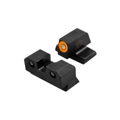 XS Sight Systems R3D 2.0 Orange Tritium Night Sights for S&W M&P Shield Pistols