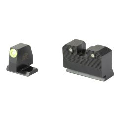 XS Sight Systems R3D 2.0 Suppressor Height Tritium Night Sights for Full-Size / Compact S&W M&P Pistols